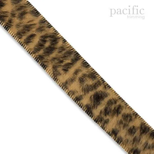 13mm Cheetah Printed Trim : 330037TR