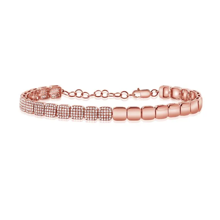 14K GOLD DIAMOND CARSON BRACELET