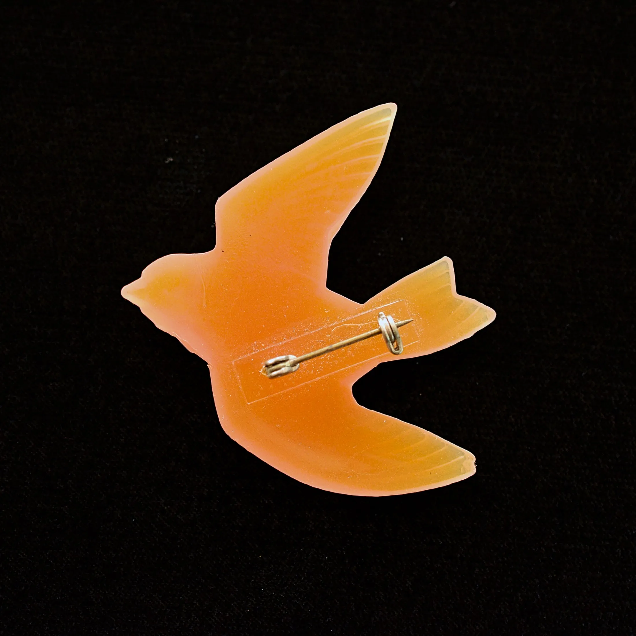 1970s Vintage Bird Brooch