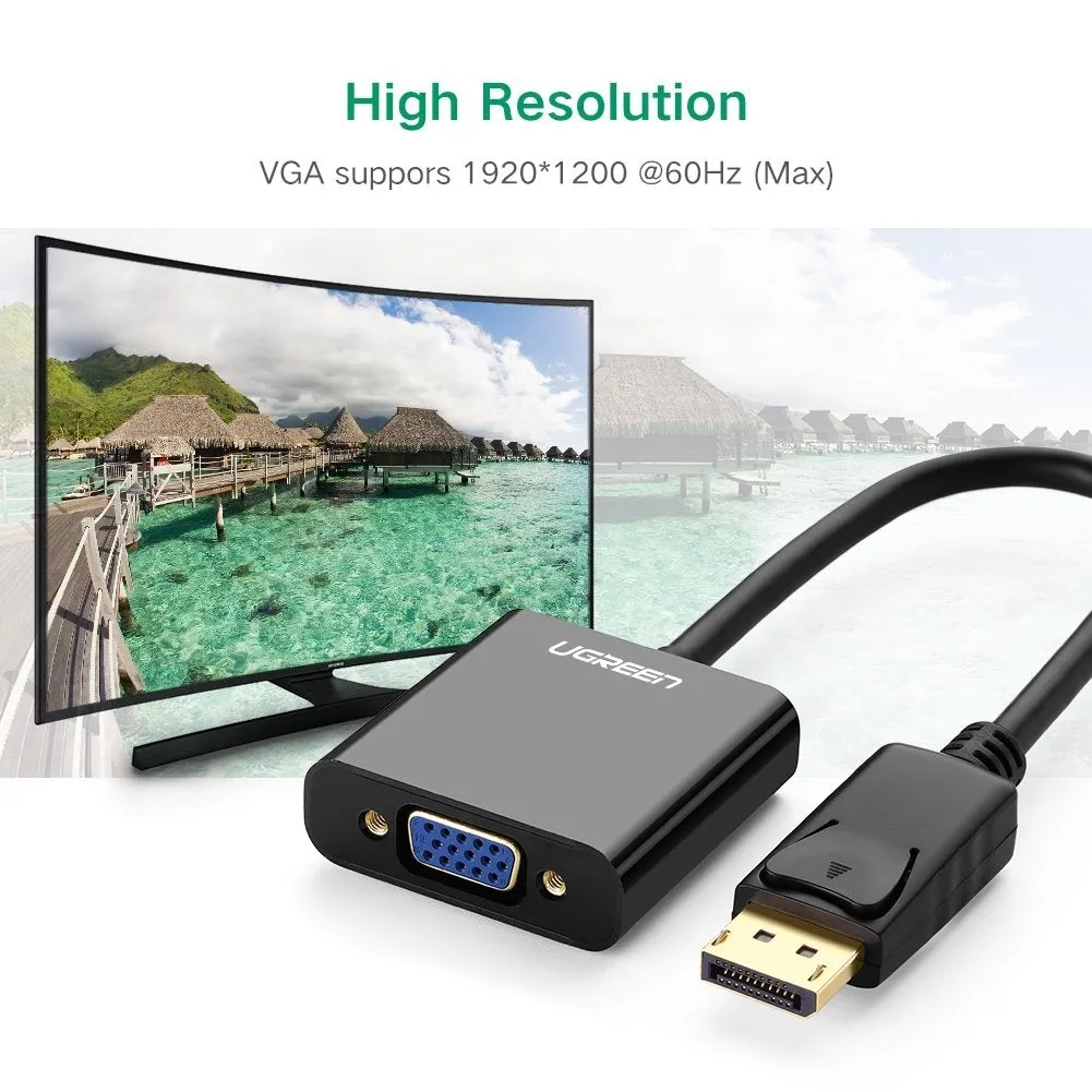 20415 DP Male to VGA Female Converter Cable