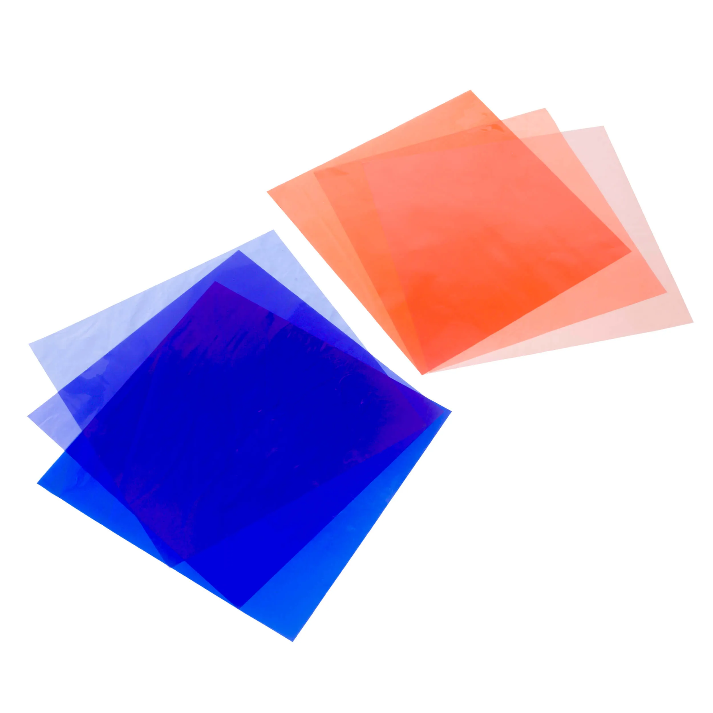 30x30cm Overlays Colour Correction Gel & Multi Clip Clamp Set