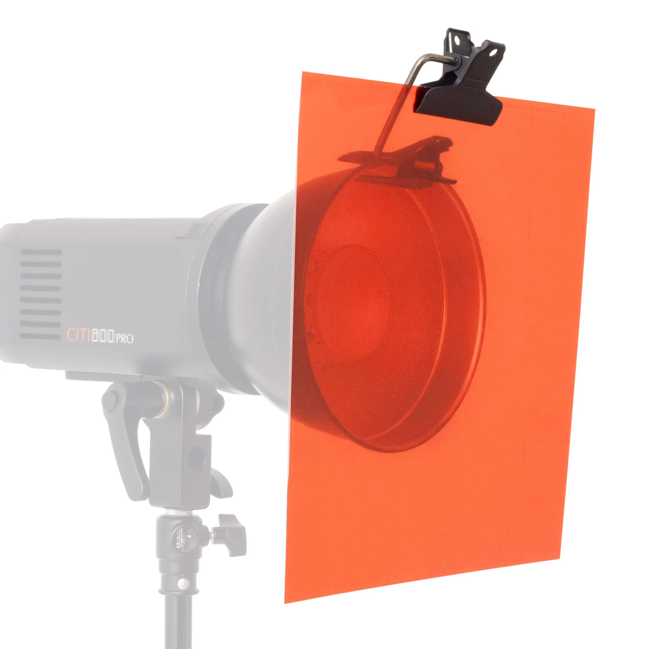 30x30cm Overlays Colour Correction Gel & Multi Clip Clamp Set