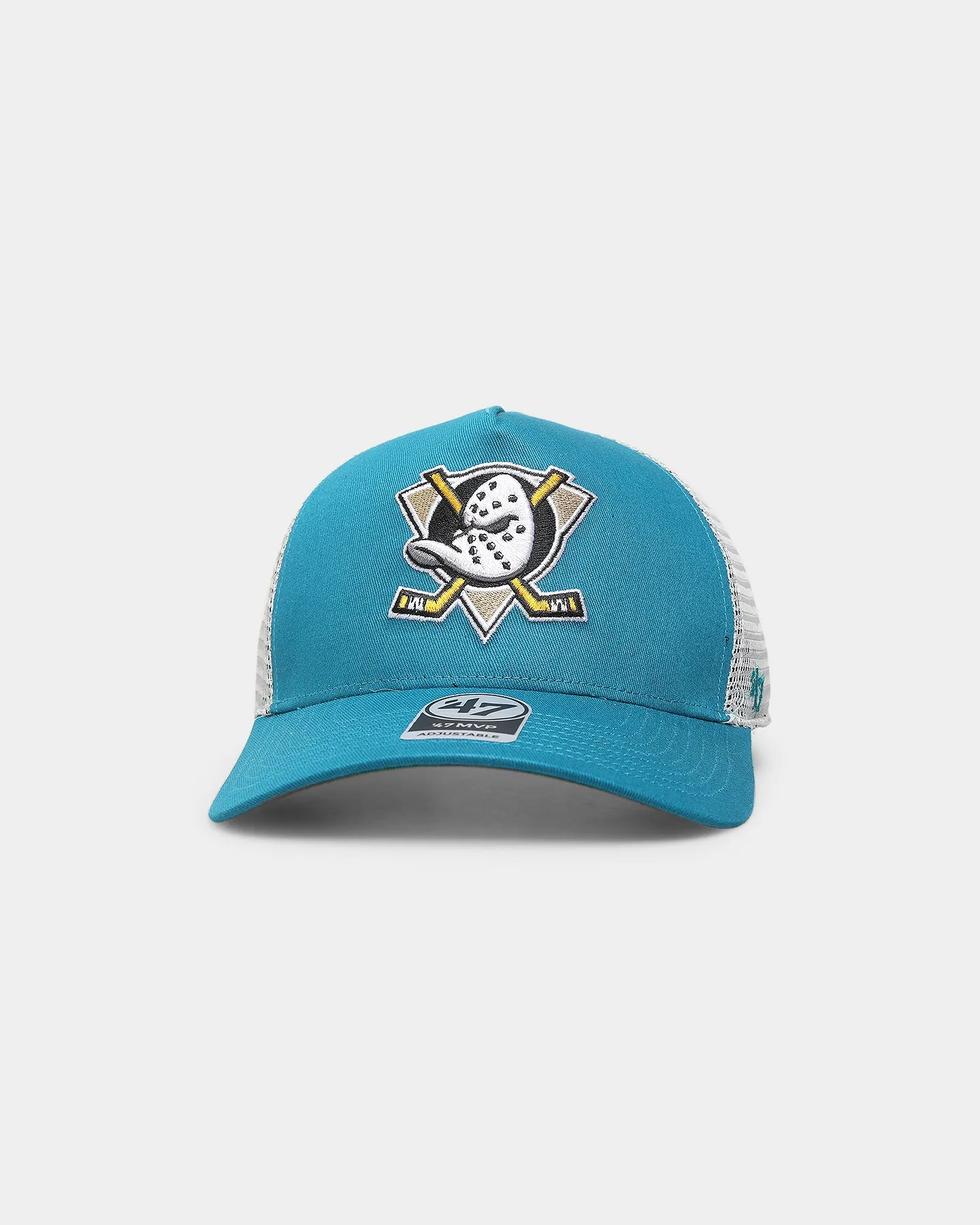47 Brand Anaheim Ducks 'Ducks' Heysen Mesh '47 MVP DT Snapback Dark Teal