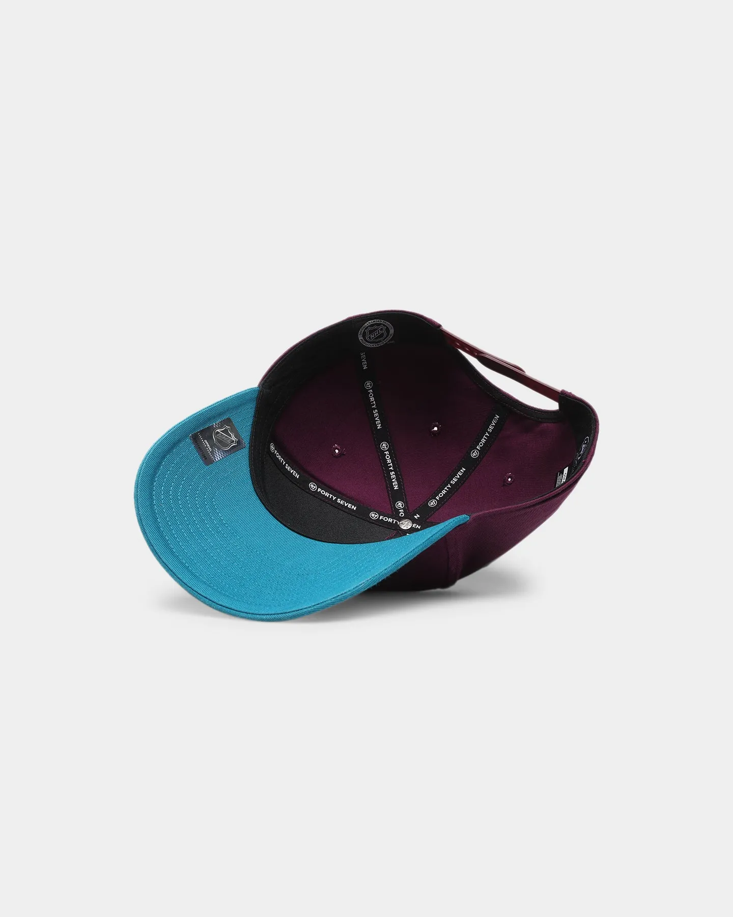 47 Brand Anaheim Ducks 'Ducks' Legend Replica '47 MVP DT Snapback Plum