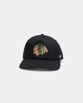 47 Brand Chicago Blackhawks Nantasket Snapback Black
