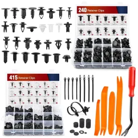 700 Pcs Bumper Retainer Clips Car Push Retainer Kit