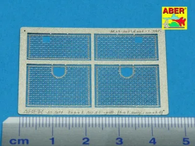 Aber 1/48 German Tiger I Grills for Tamiya 48 A01