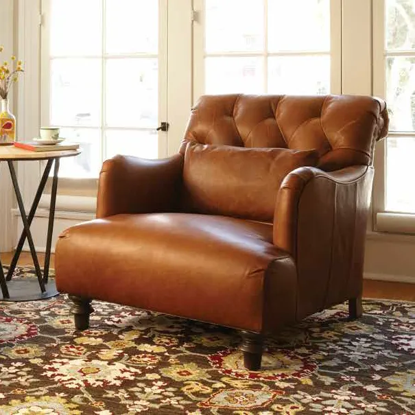 Acacia Leather Chair (Essentials)