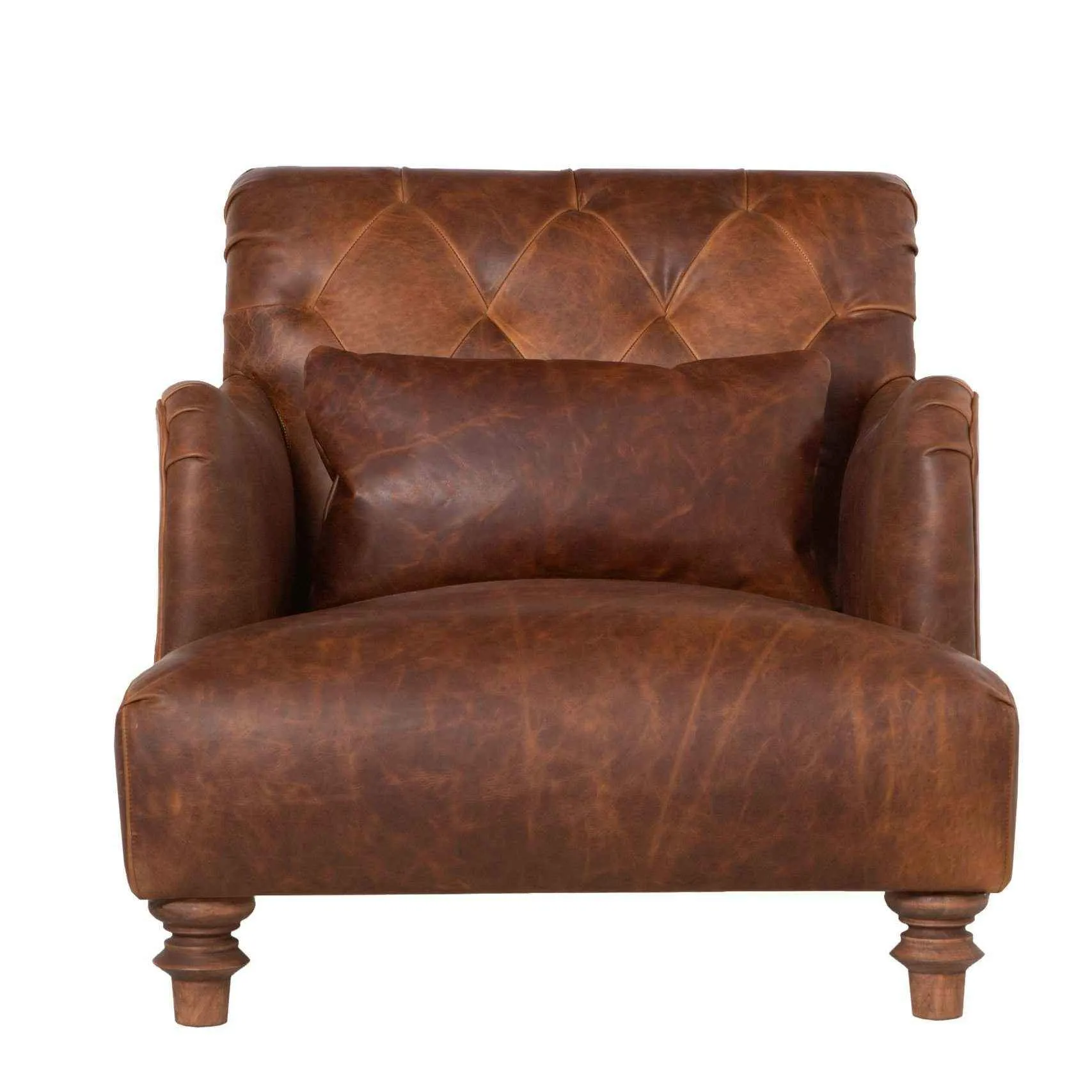 Acacia Leather Chair (Essentials)