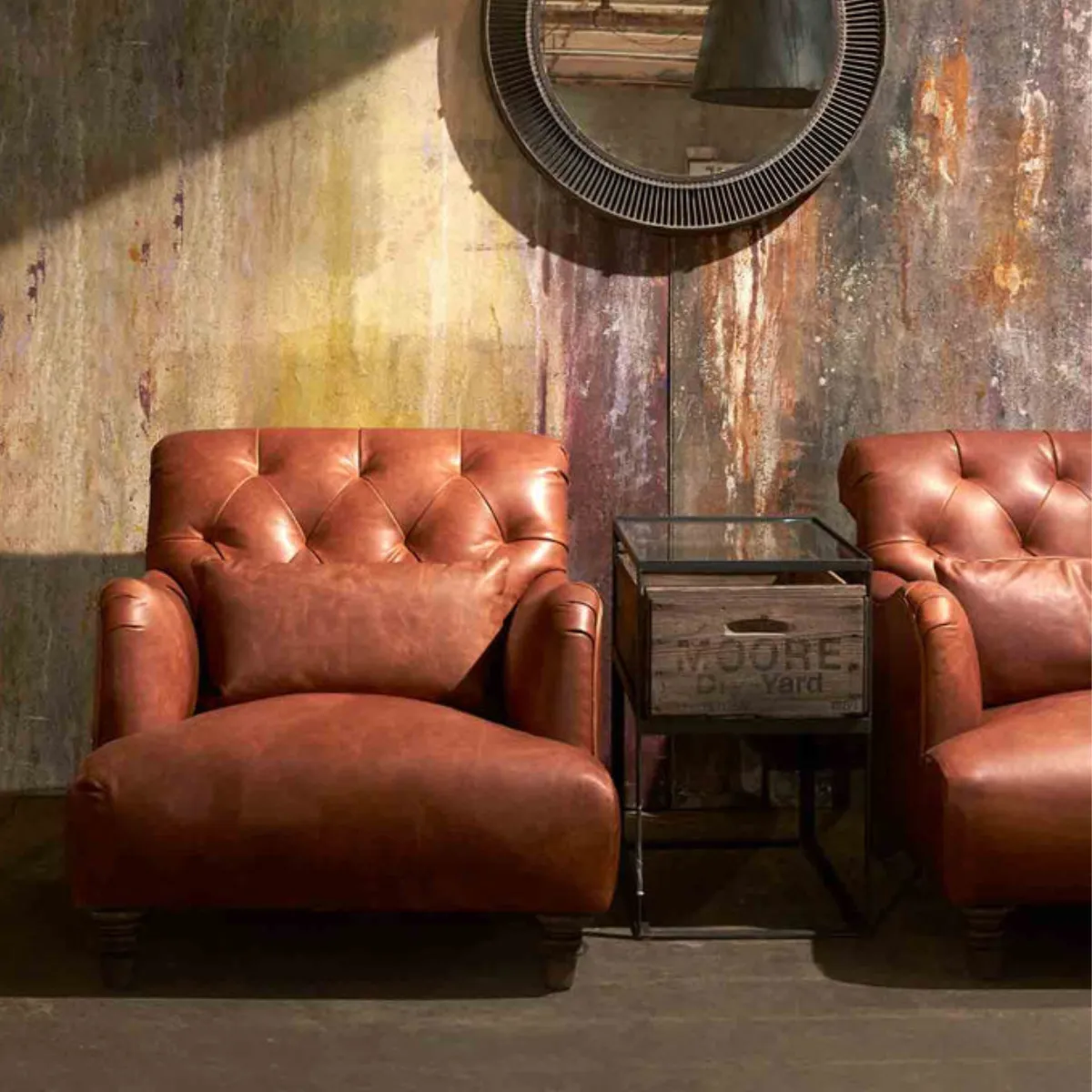 Acacia Leather Chair (Essentials)