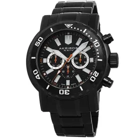 Akribos Xxiv Black Men's Watch AK675BK