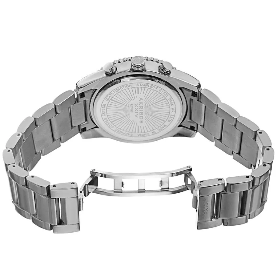 Akribos Xxiv Quartz Silver Dial Men's Watch AK1099SS
