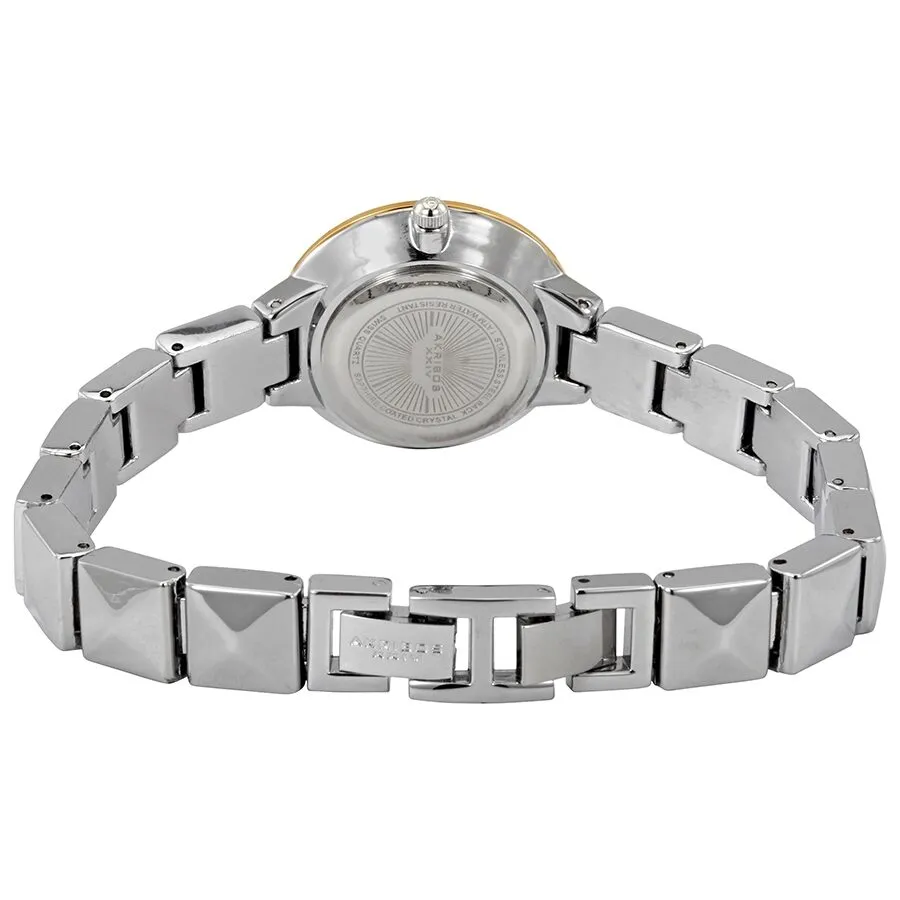 Akribos Xxiv Silver Diamond Dial Ladies Ladies Watch AK7935FG