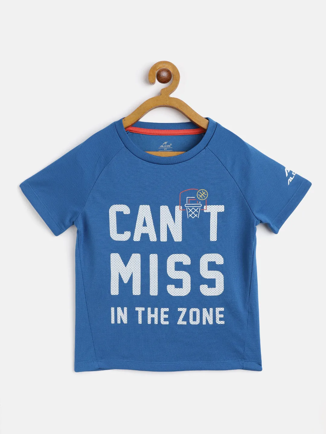 Alcis Boys Printed Blue T Shirt