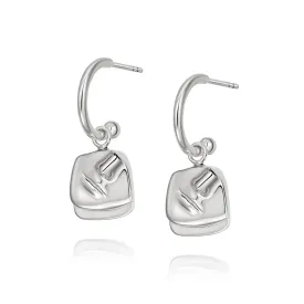 Alexa Drop Earrings Sterling Silver