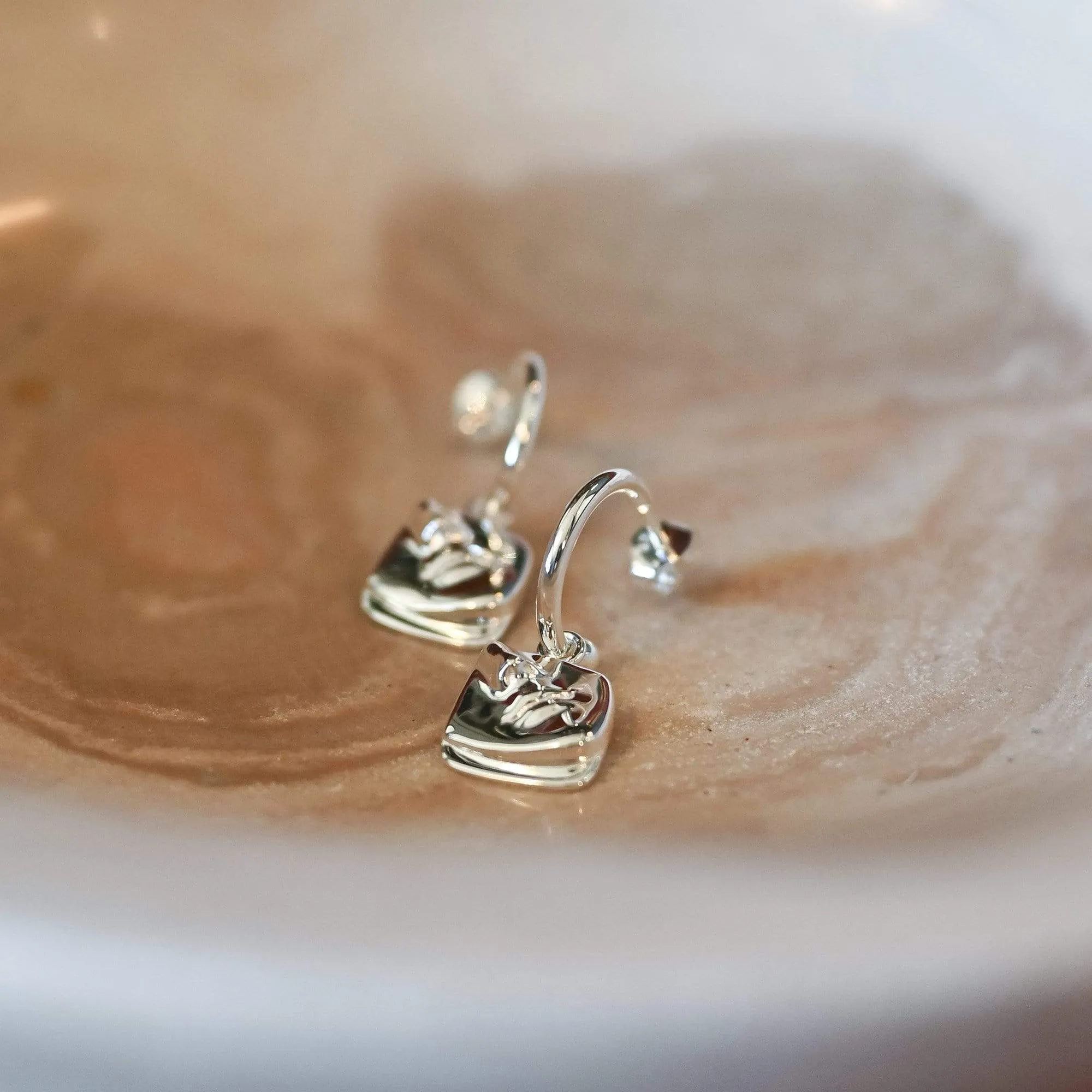 Alexa Drop Earrings Sterling Silver