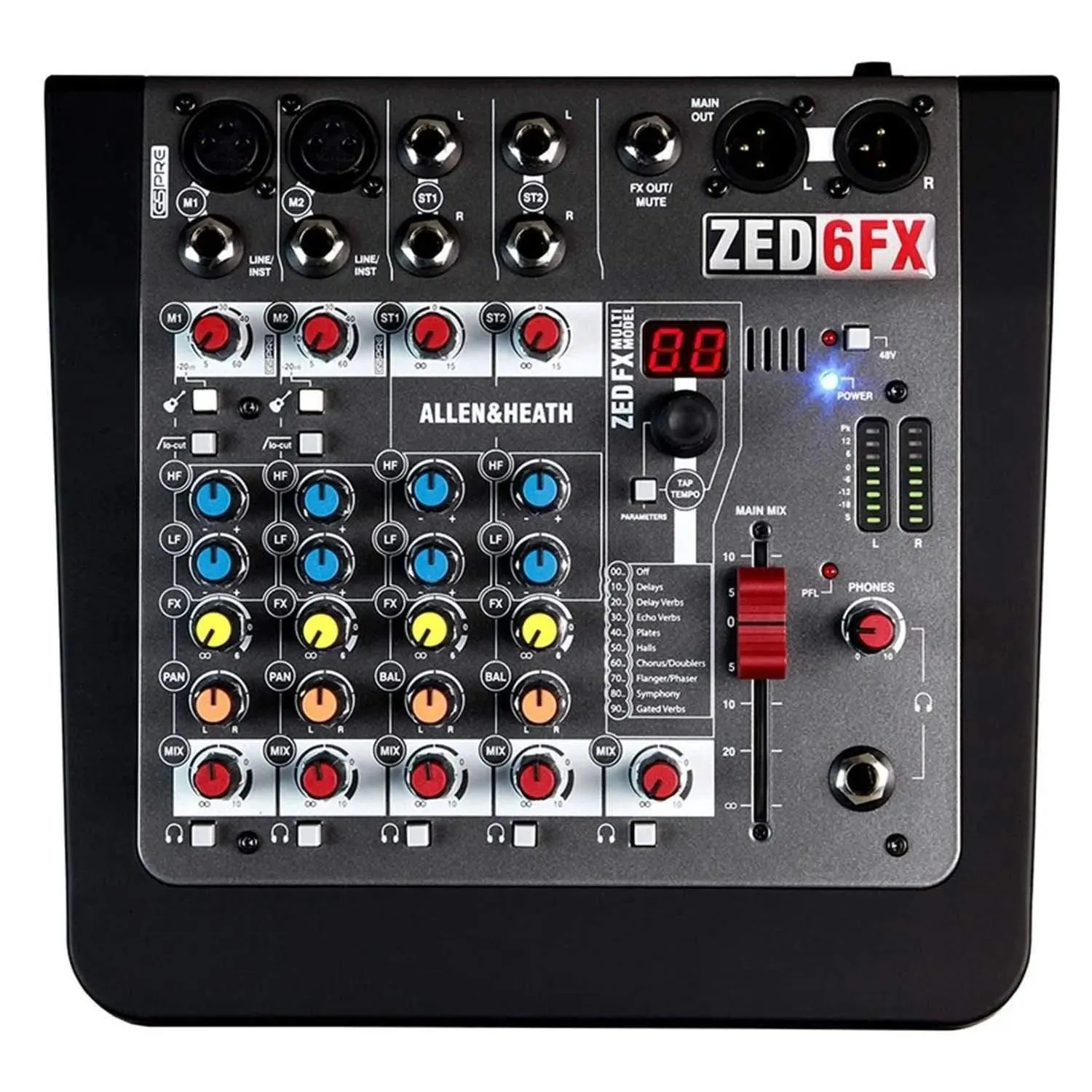 Allen & Heath ZED6FX Analog Mixer