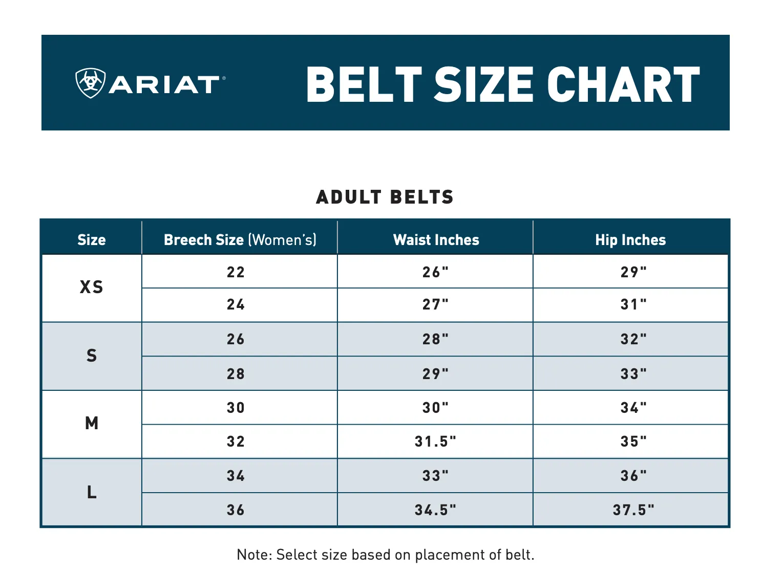 Ariat Women's Tack Room Belt