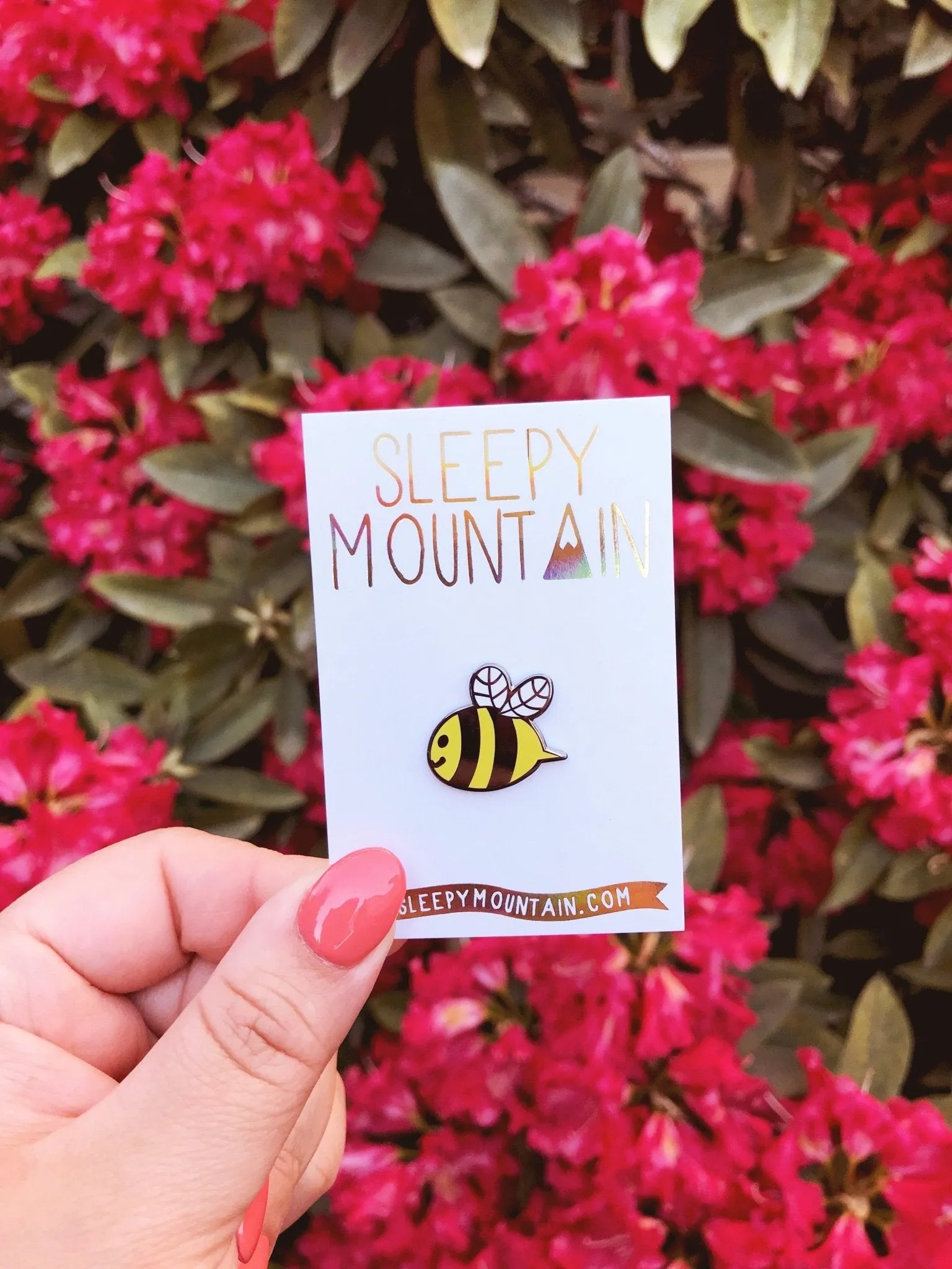 Bee Enamel Pin