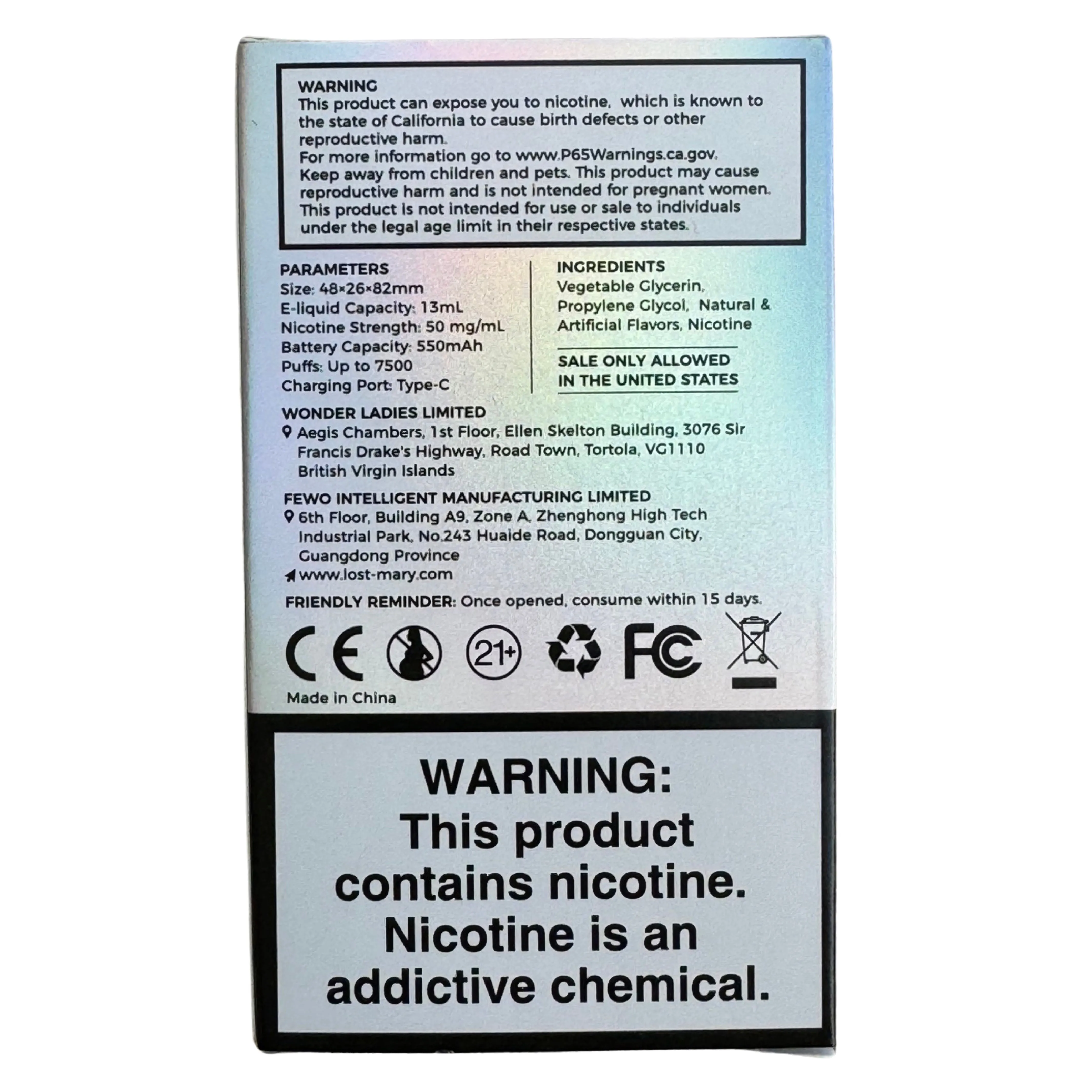 Berry Cherry - Lost Mary OS5000 - Cosmic Edition 7500 Puffs