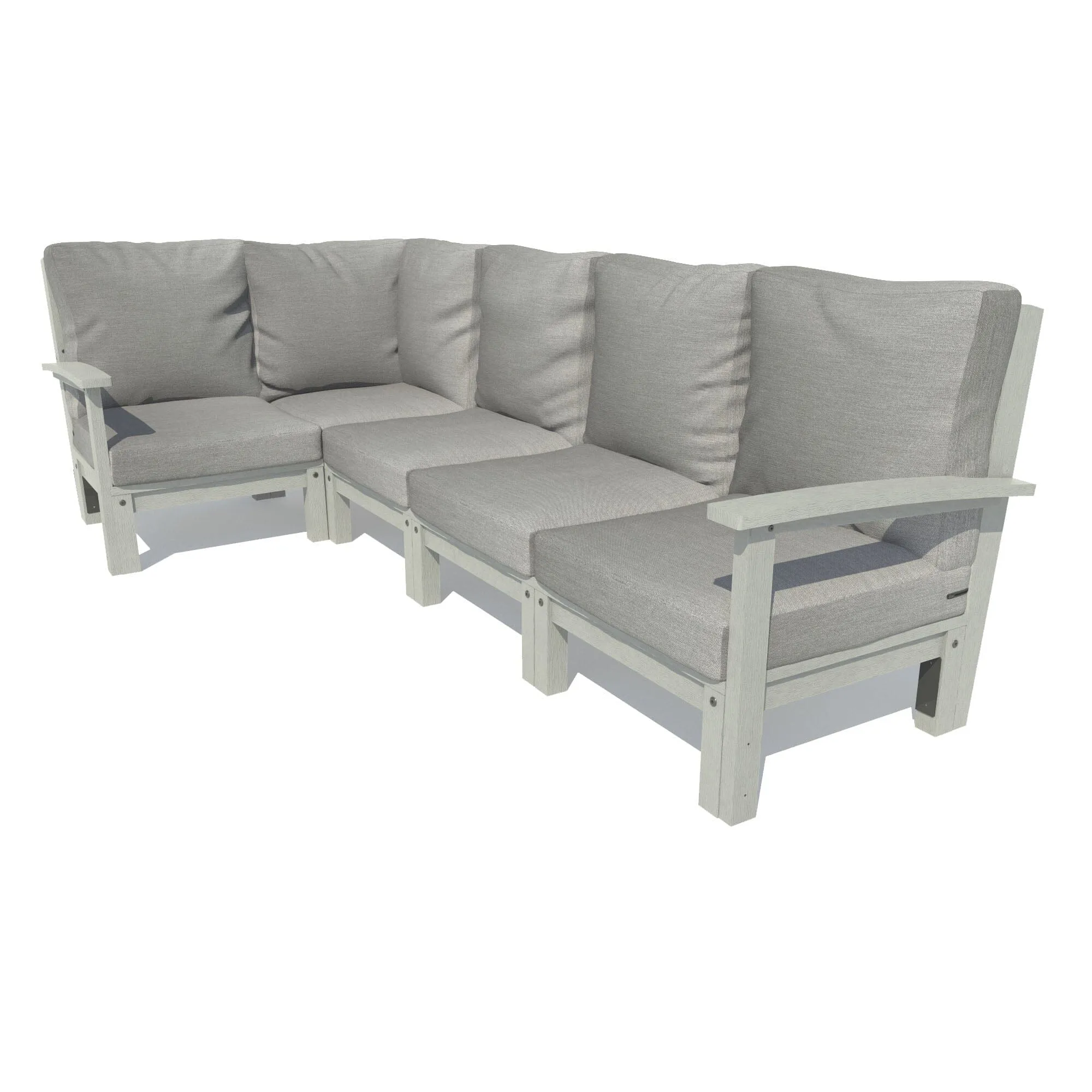 Bespoke Deep Seating: 5 Piece Sectional Set
