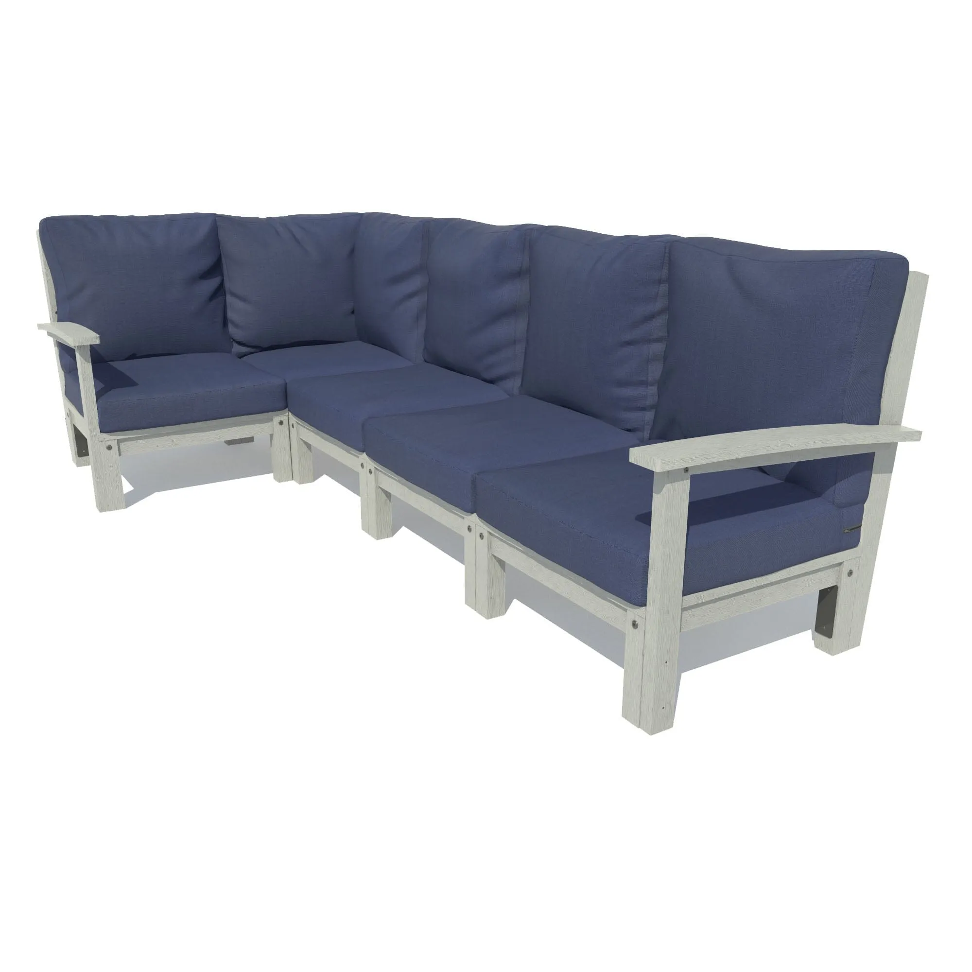 Bespoke Deep Seating: 5 Piece Sectional Set