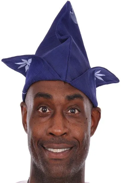 Blue Abeti Aja Aso Oke Hat-DPH599