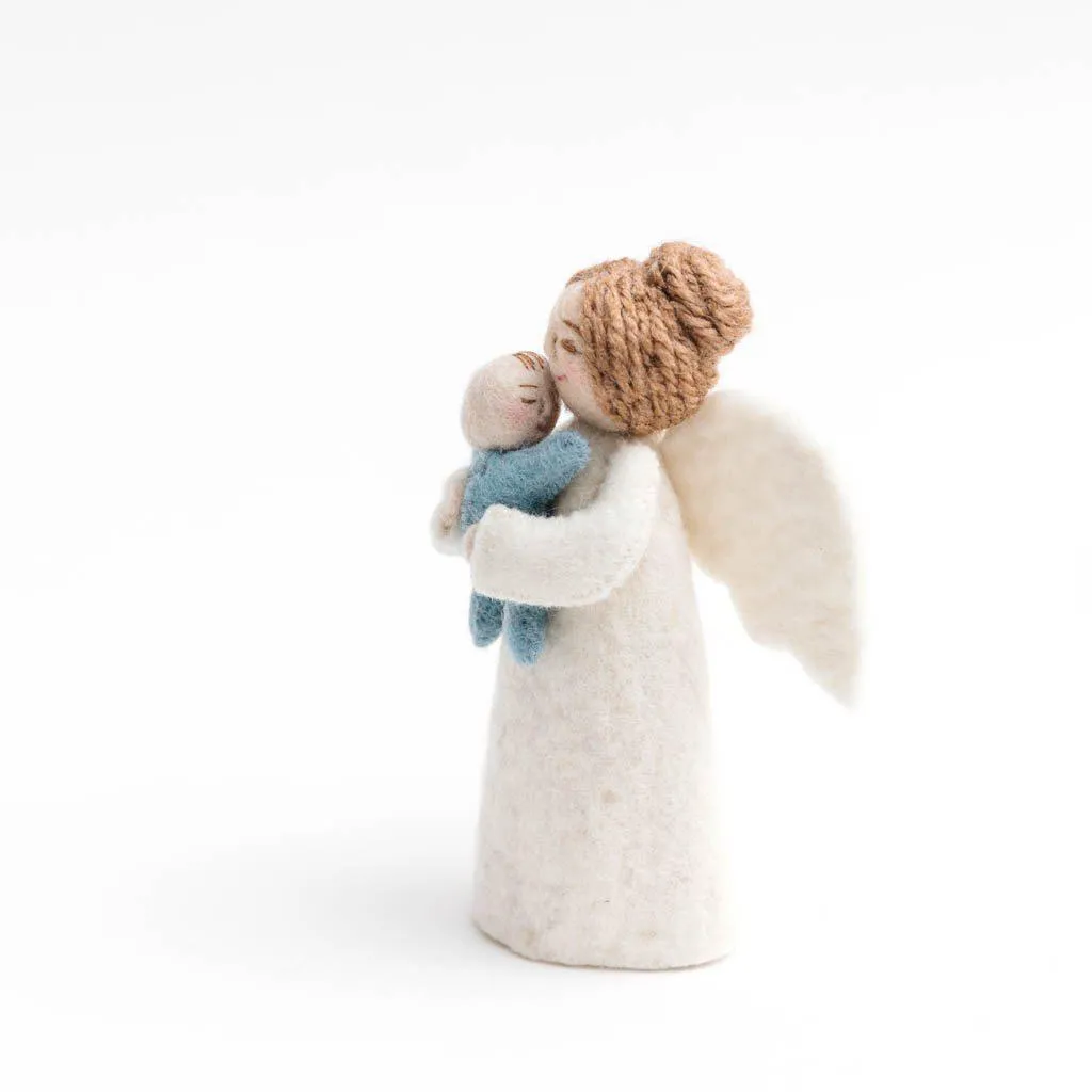 Blue Mother's Presence Angel - Light