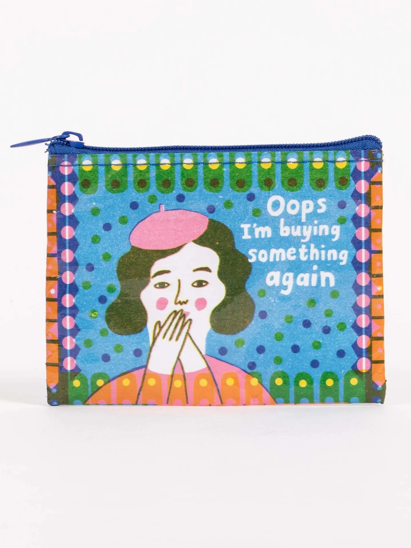 Blue Q Oops, I'm Buying Something Again Coin Purse