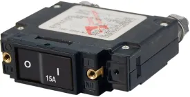 Blue Sea C-Series Single Pole Rocker Circuit Breakers