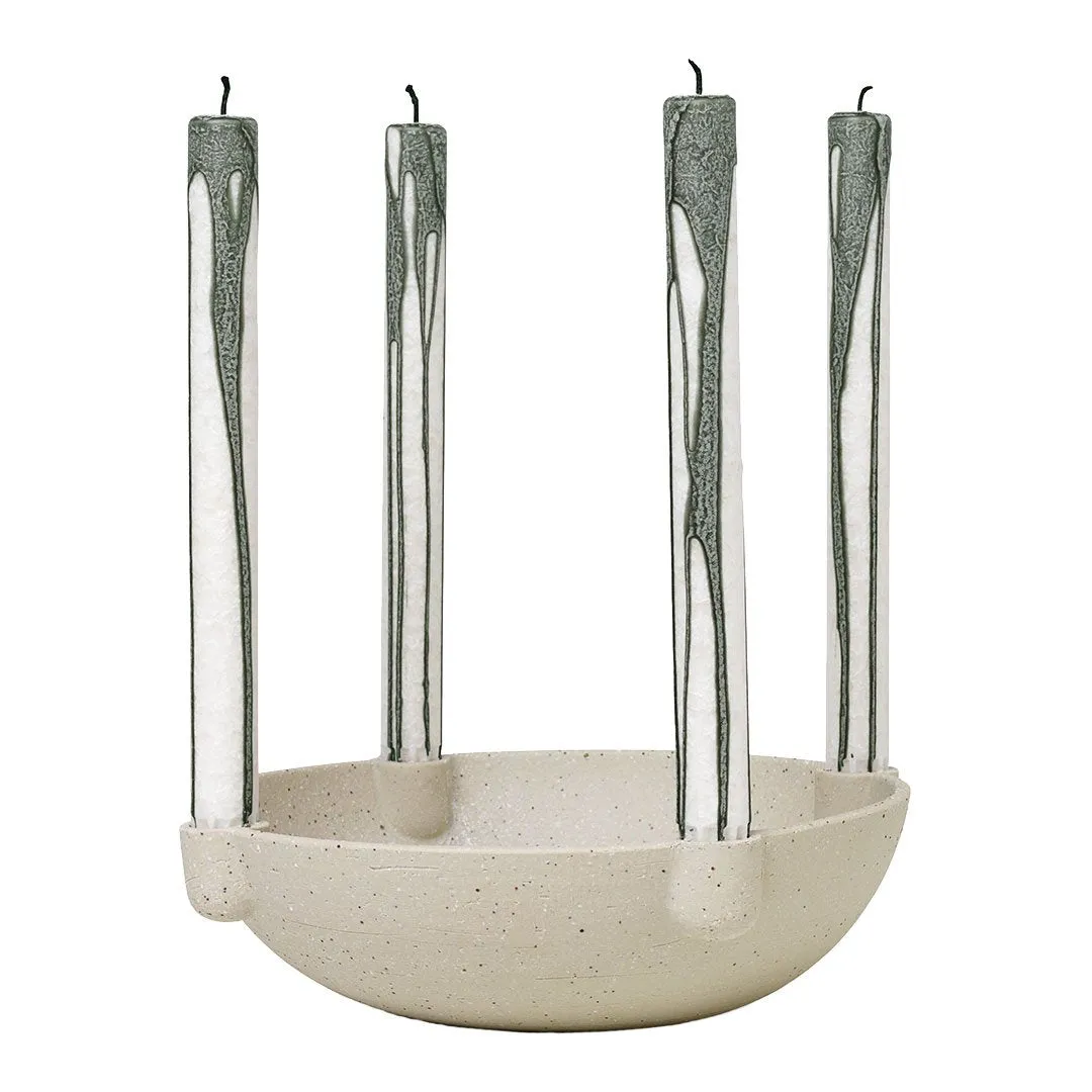 Bowl Candle Holder - Ceramic
