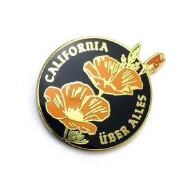 California Uber Alles Pin