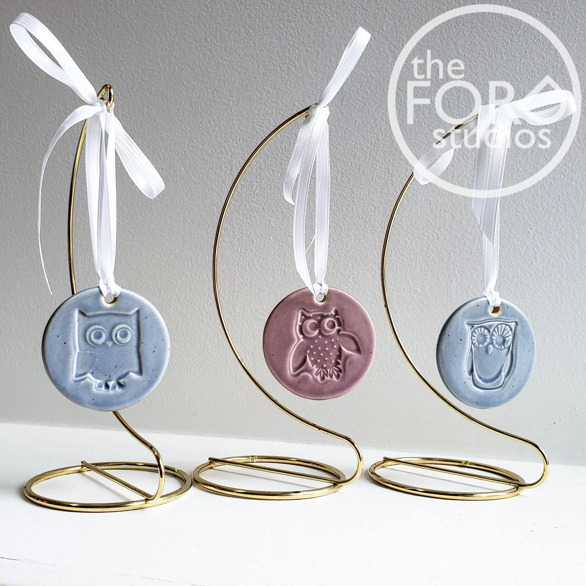 Ceramic Ornaments by Jive Pottery