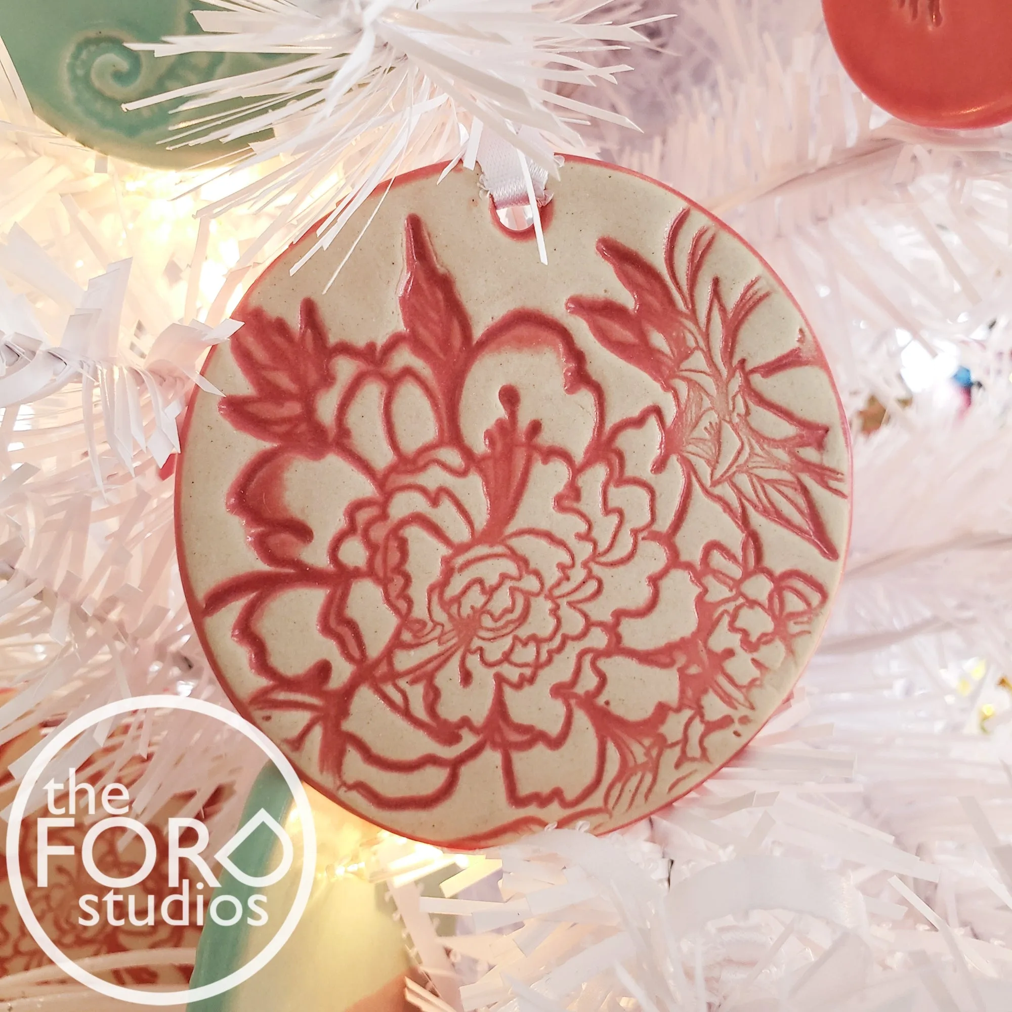 Ceramic Ornaments by Jive Pottery