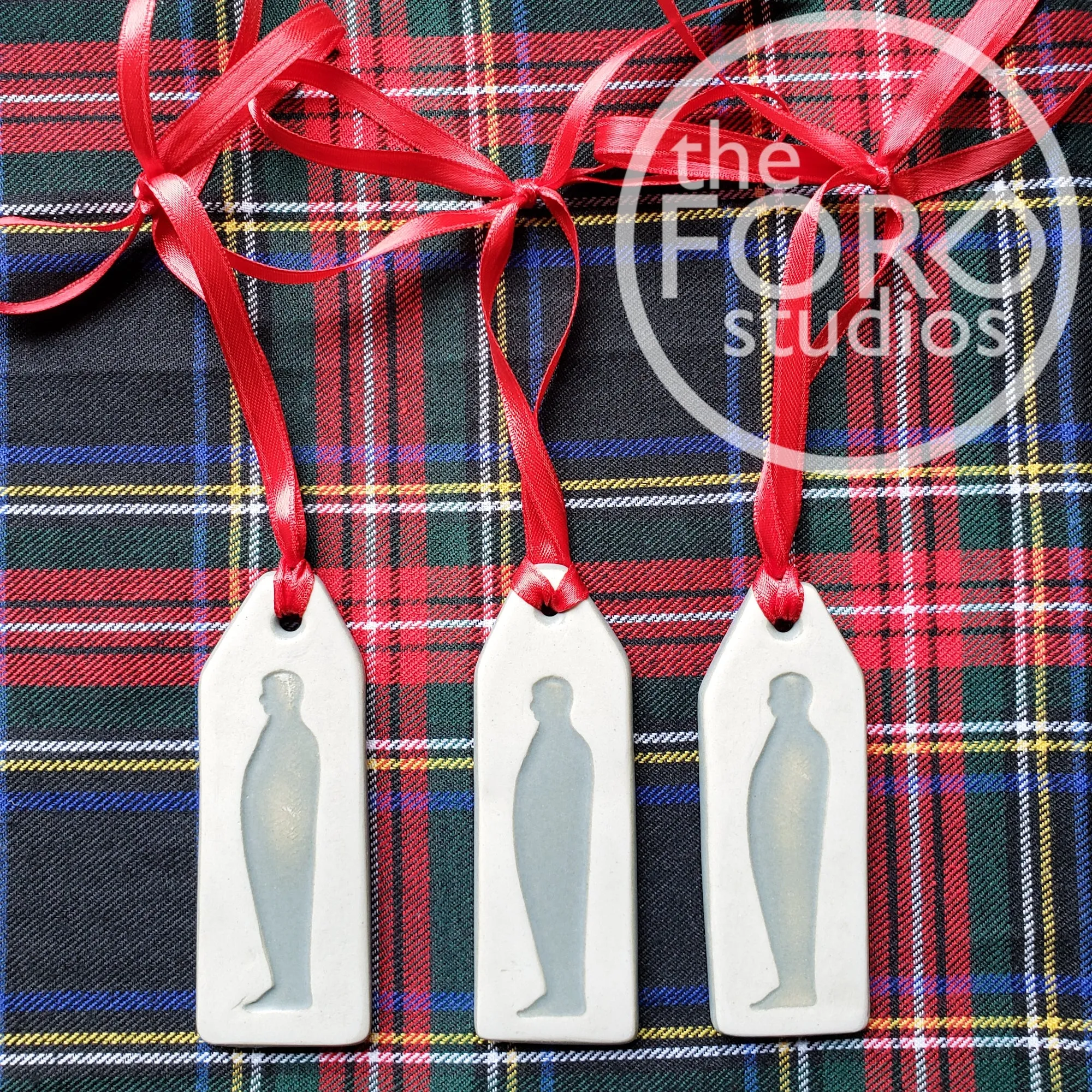 Ceramic Ornaments by Jive Pottery