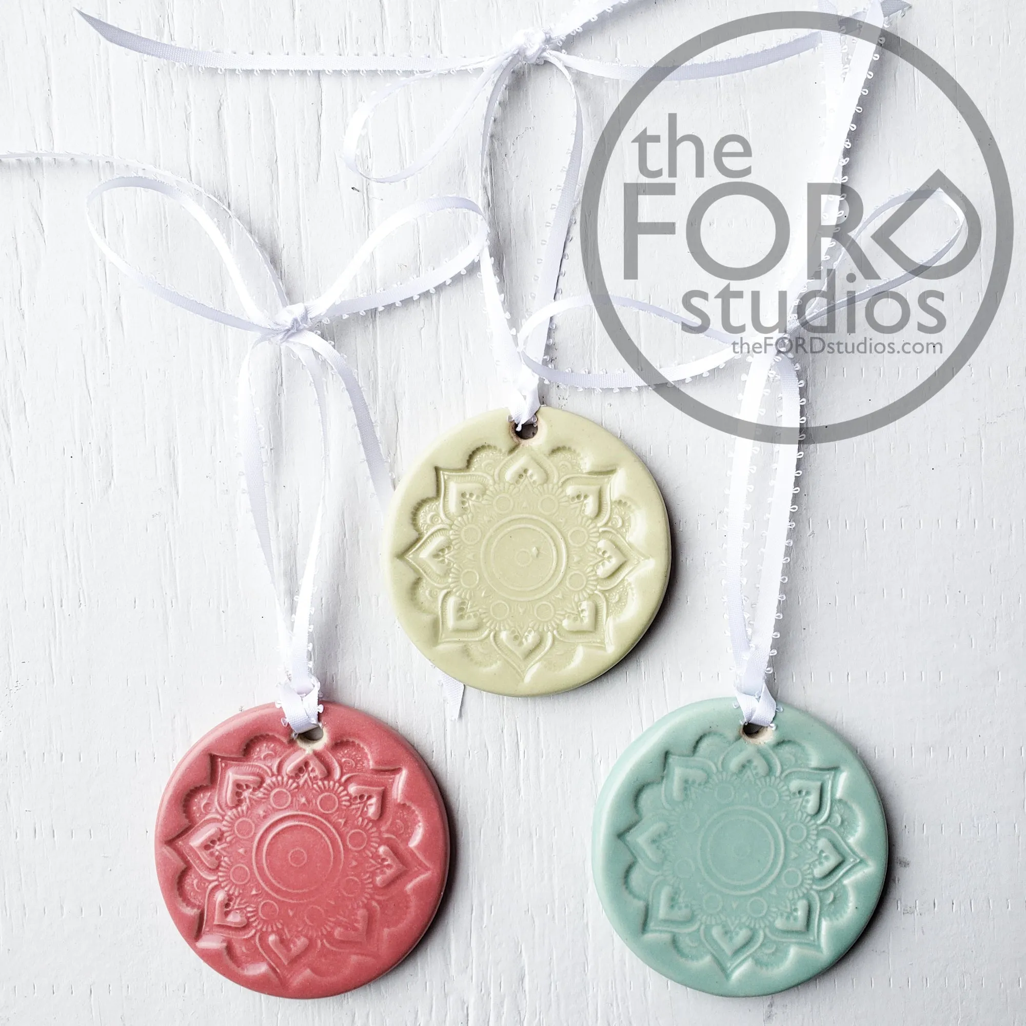 Ceramic Ornaments by Jive Pottery