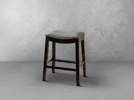 Chapin Leather Counter Stool