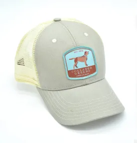 Chocolate Lab: Badged Trucker Cap - Cattail