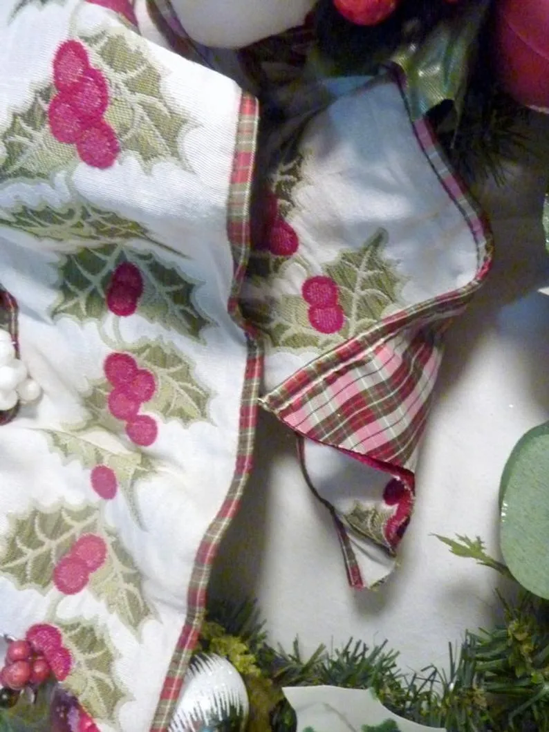 Christmas wreath, Christmas Decorations, Wreaths for the front door, fireplace wreath