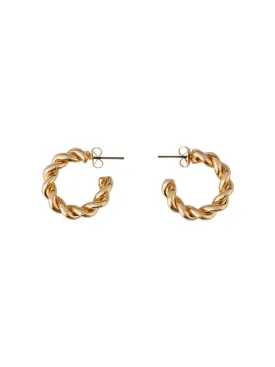 Cindy Hoop Earrings (Gold)