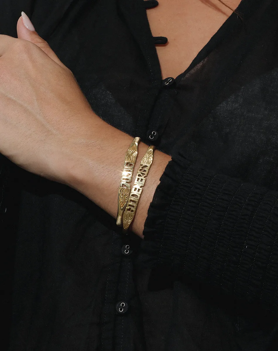 Custom Bali Word Bracelet