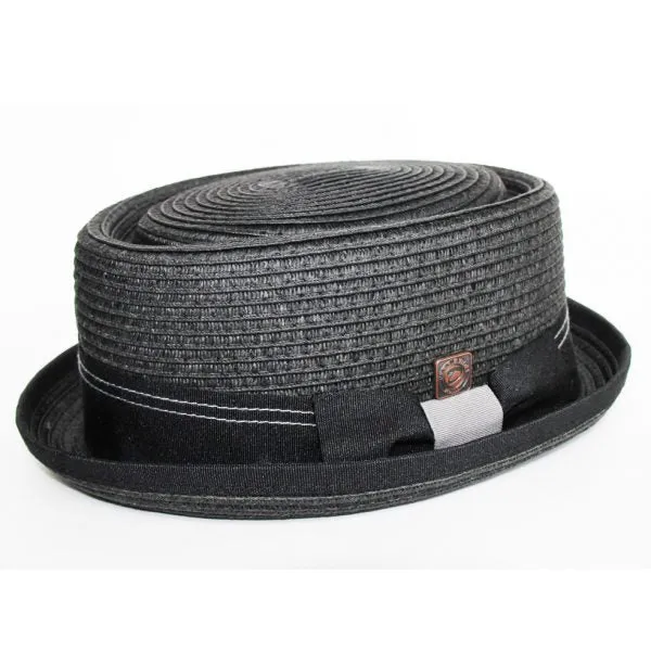 Dasmarca - Rico Woven Pork Pie Black - Hat