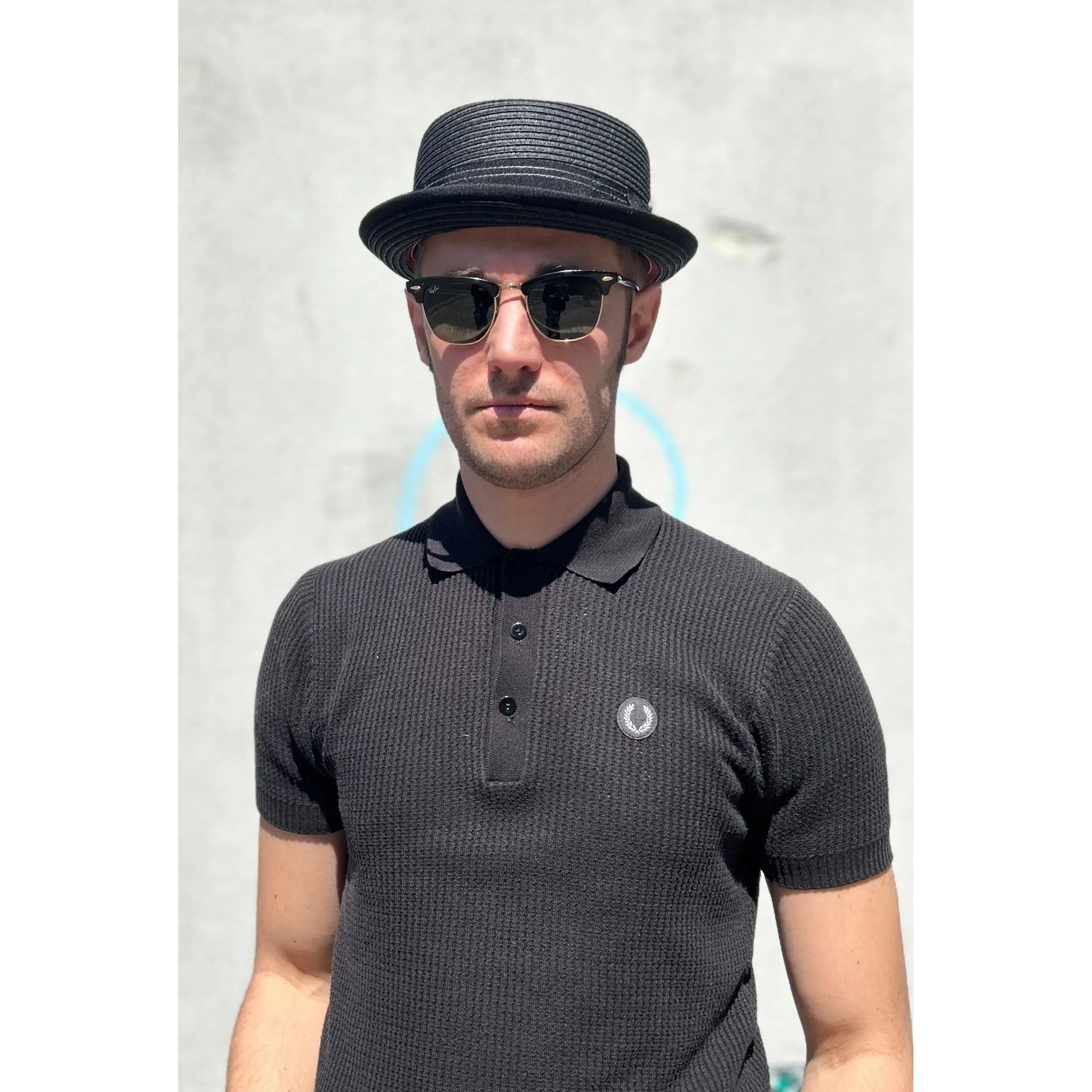 Dasmarca - Rico Woven Pork Pie Black - Hat