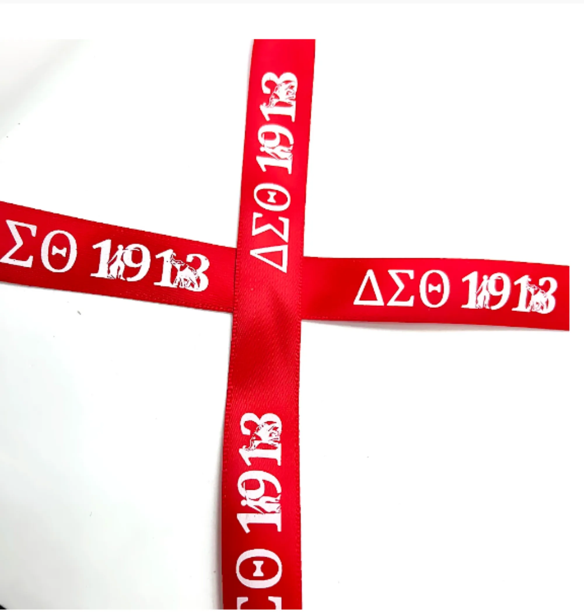Delta Sigma Theta Satin Ribbon