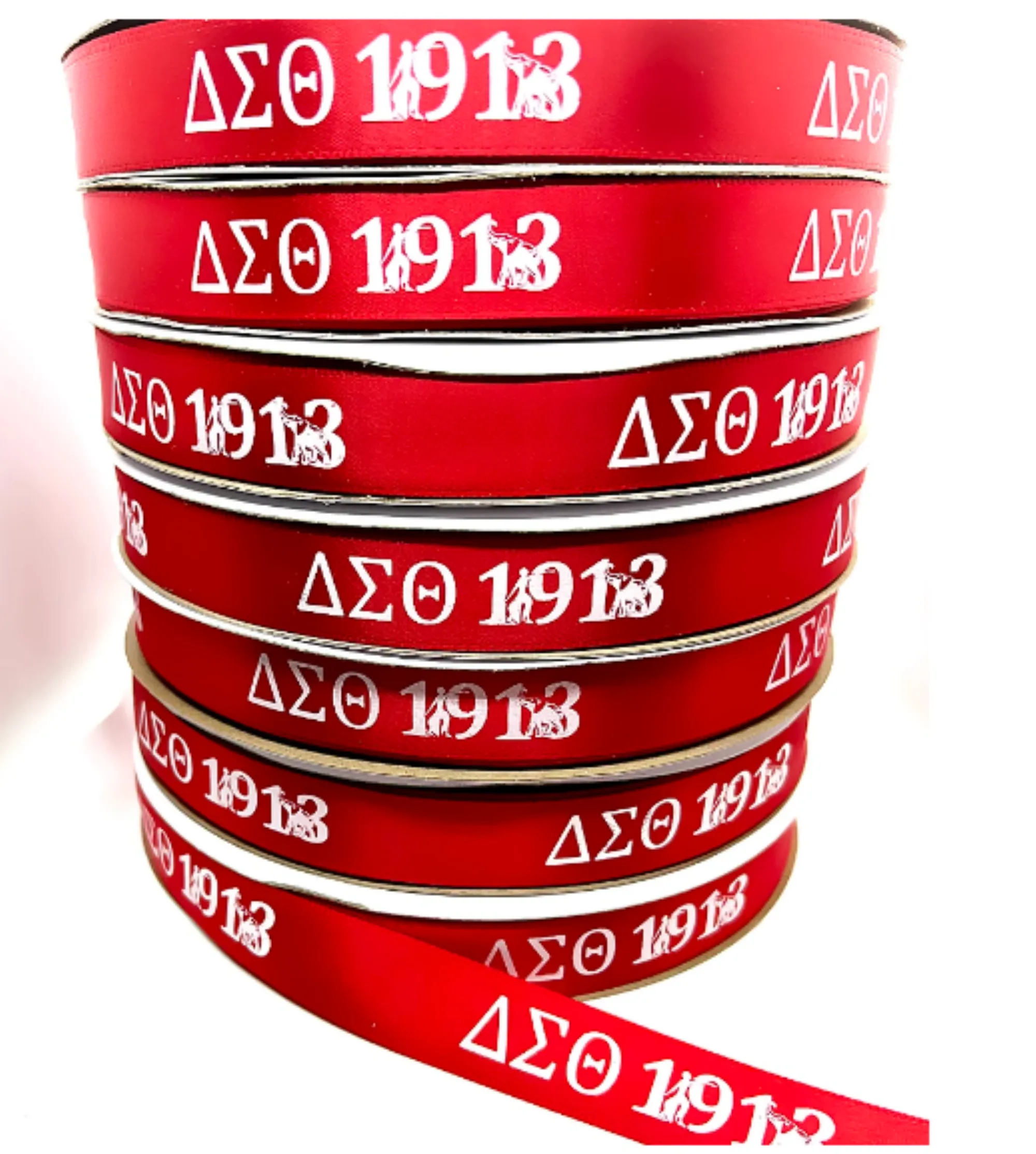 Delta Sigma Theta Satin Ribbon