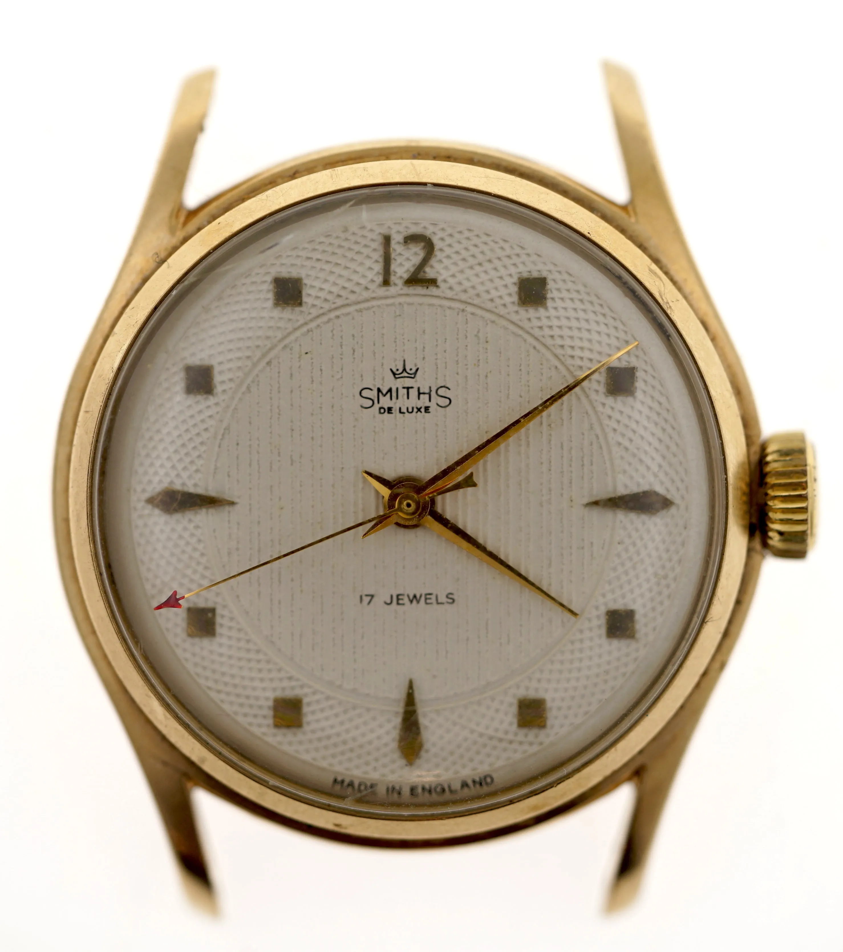 DELUXE SMITHS BRISTOL MOTORS OR CARS GOLD 1956 WRISTWATCH BOXED EXCELLENT WITH BOX