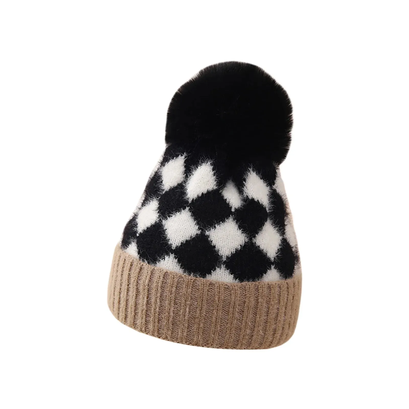 Diamond Checker Patch Hat