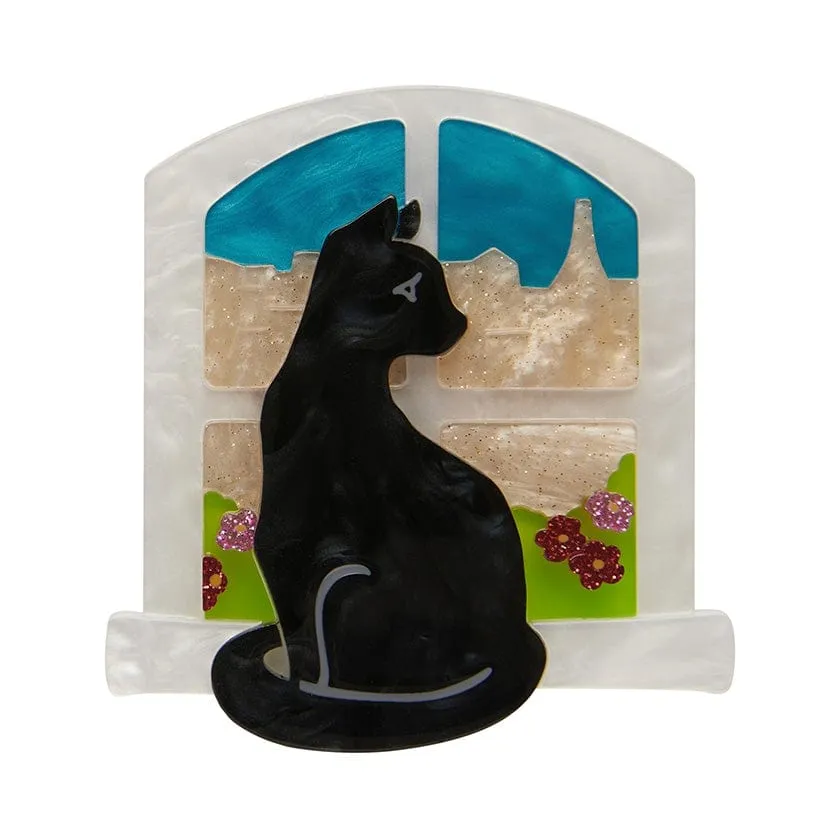 Erstwilder Brooch • Le Chat Le Reveur
