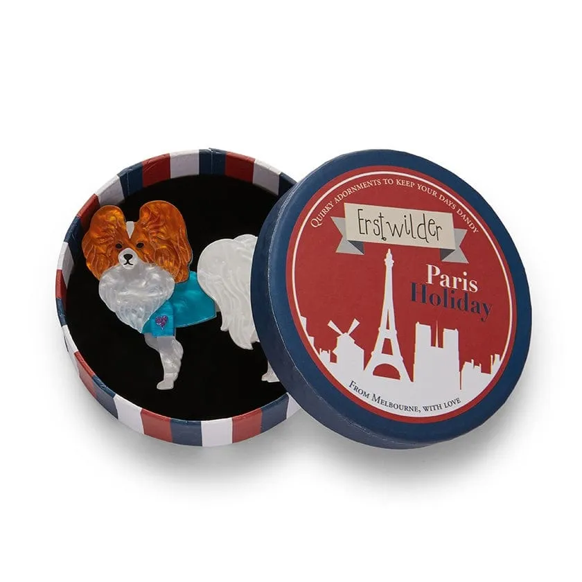 Erstwilder Brooch • Papillon en Bleu