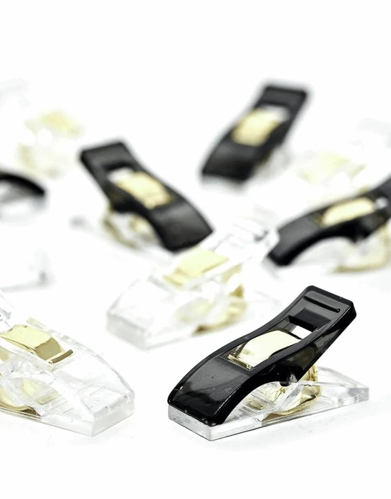 Fabric Quilting Clips 30pcs, Hemline Gold